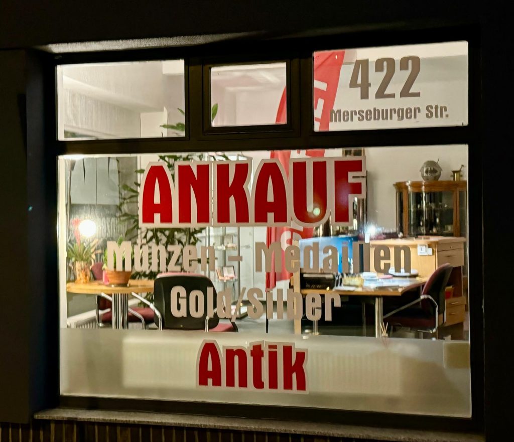 Laden Halle Muenzen Ankauf